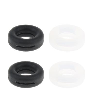 pairs of silica gel eyeglass ear hooks non-slip temple holder
