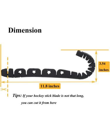 Auaurly Hockey Racket Cling Protection | Blade Covers for Off-Ice Training | 3-Piece Set - Best Hockey Gifts & Accessories - Buy Online on GoSupps.com