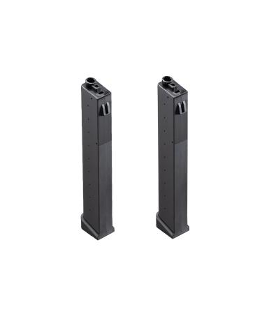 Lancer Tactical LT-35 120 Round 9mm Mid-Capacity Magazine for Battle X CQB 9mm (Color: Black) x2