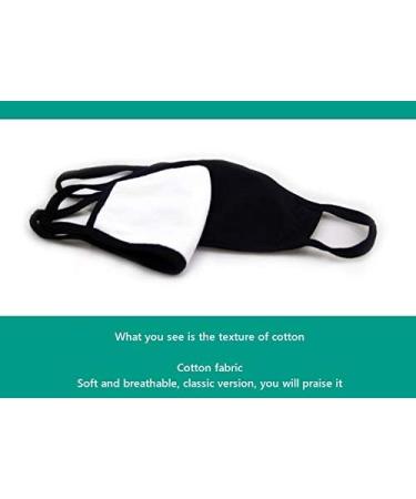 Stylish Black Fashion Scarf Mask for Women & Men - Unisex Face Covering for Every Occasion - Buy Online on GoSupps.com