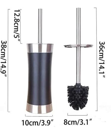TEMKIN Elegant Waist Shape Creative Toilet Bowl Brush with Stainless Steel Handle Space Saving Bathroom Accessories Brushes - Buy Online on GoSupps.com