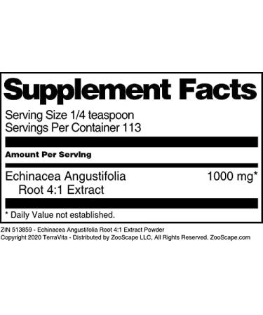 Echinacea Angustifolia Root 4:1 Extract Powder (4 oz ZIN: 513859) - Buy Online on GoSupps.com