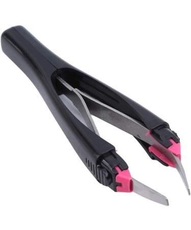PULABO Stainless Steel Eyebrow Tweezers | Automatic Retractable & Multifunctional Eyebrow Removal Clip - Shop Internationally - Buy Online on GoSupps.com