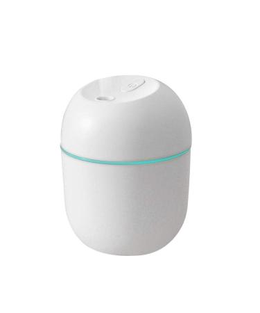 Mini Humidifier For Bedroom Car Humidifiers With Colorful Night Light Portable Small Room Humidifier Usb Desktop Air Humidifier Essential Oil Diffuser Car Purifier Aroma Anion Mist Maker One Size 3-white