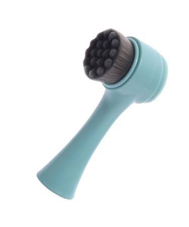 Beavorty 1pc Manual Facial Brush Facial Brush Skin Cleansing Facial Cleaning face Green medium