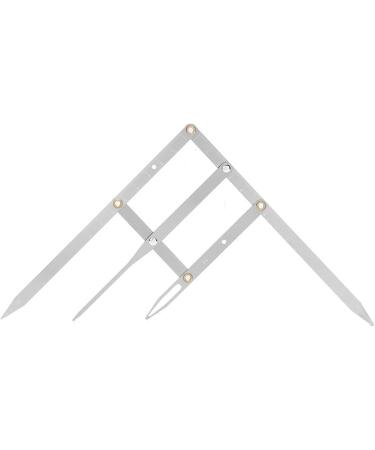  ZJchao Eyebrow Ruler Eyebrow Stencil Permanent Makeup Ruler Microblading Ruler Eyebrow Tattoo Stencil for Novice Tattoo (White) - Buy Online on GoSupps.com