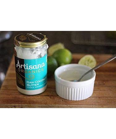 Artisana Organics Raw Coconut Butter 14 oz - Natural Superfood for Cooking & Baking - Buy Online on GoSupps.com