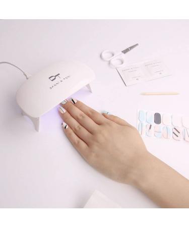 DANNI & TONI UV LED Nail Lamp 6W | Mini Nail Dryer for Gel Nail Polish - Fast Portable & Perfect for Home Use | International Shipping Available - Buy Online on GoSupps.com