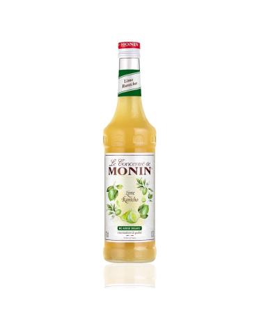 MONIN Lime Rantcho Syrup for Cocktail, Iced Tea and Lemonade - Natural Flavors - 70cl