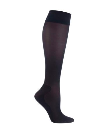 IOMI - Men's and Women's Unisex 18 mmHg Graduated Compression Socks for DVT (4-7 UK Black) 4-7 uk Black