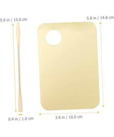 NOLITOY 2 Set Color Palette | Makeup Spatula & Mixing Plate for Foundation Eyeshadow Oil Paint Acrylic | International Shipping Available - Buy Online on GoSupps.com