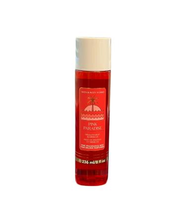 Bath & Body Works PINK PARADISE SOLAR SHINE VACATION VIBE Fine Fragrance Mist 3-piece Gift Set with a Red Bow for Holidays & Gifts 8 fl oz each - Summer Scents - Buy Online on GoSupps.com