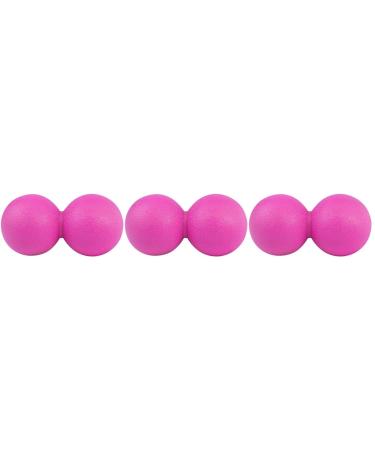 Healvian 3st massage ball peanut ball deep tissue balls trigger point ball roller ball for self-massage massage roller foot massage device body peanut ball yoga ball massage beam