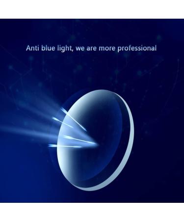 Buy Blue Light Blocking Reading Glasses - Radiation-Safe Gray Rectangular Glasses for Men & Women (1.0 Size) - Buy Online on GoSupps.com