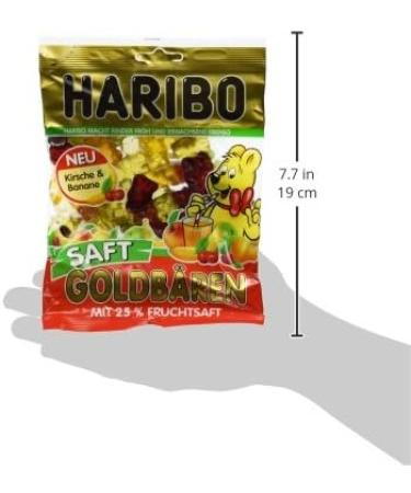 Haribo Juicy Goldbears Bears Winegums Fruit Gums Sweets Bonbon In Bag 175 g - Buy Online on GoSupps.com