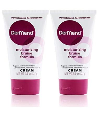 DerMend Moisturizing Arnica Montana Bruise Cream: Vitamin K Moisturizer Formula to Reduce The Appearance of Bruising - 2 Count 4.5 Ounce (Pack of 2)