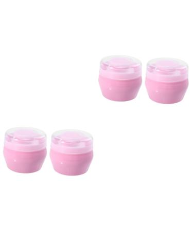 4 Ensembles Poudre Pour B b Bouff e De Corps Pour Nouveau-n Houppette Et Contenant Pour B b tui Poudre Saupoudrer ponge Nouveau N e Applicateur Plastique Polypropyl ne