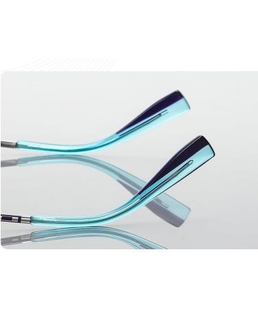 Shop Blue Light Blocking Cat-Eye Reading Glasses - Relief for Eye Fatigue | 3.50 C1 Metal Eyeglasses - Buy Online on GoSupps.com