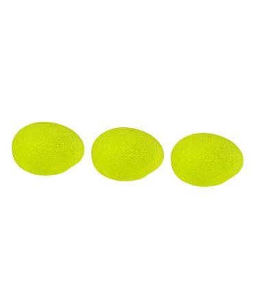 GLEAVI Finger Grip Ball 3pcs Finger Exercise Ball Hand Grip Ball Ball For Stress Relief Egg-Shaped Ball Holding Finger Training