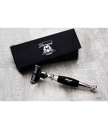 Haryali London Razor Hobel | Premium Quality Elegant Design Wet Razor for Men & Women - Includes 3 Blades - Buy Online on GoSupps.com