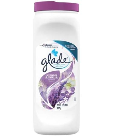 Glade Lavender & Vanilla Carpet Deodorizer 32 oz - 2 Pack - Buy Online on GoSupps.com