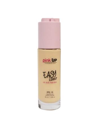 Easy Cover Liquid Makeup| Foundation Make Up| Tinted Moizturizer for face| Liquid Make Up| Medium coverage| Water base| Alcohol free| Model PKEC300