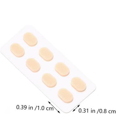 Marmerdo 20 Leaves Sponge Nose Pads for Glasses & Sunglasses - Comfortable Eva Cushion Sorted Colors 1x0.8x0.1cm - Buy Online on GoSupps.com
