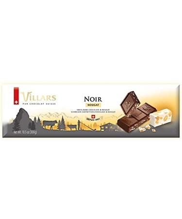 VILLARS - Black Nougat 300G Block Tablets - Pack of 3