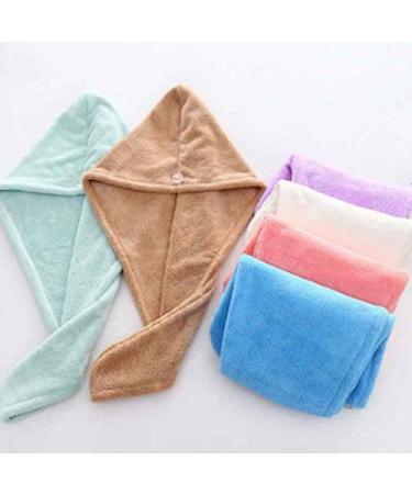 Super Absorbent Quick-Drying Microfiber Bath Towel & Hair Dry Cap for Women - Thicker & Fast Drying - Gray - Buy Online on GoSupps.com