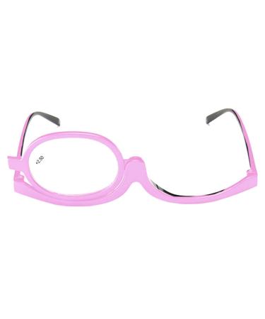Yuusikco 1 PCs make -up glass - make -up with foldable glasses reading glasses women make -up glasses make -up glasses make -up glasses make -up glasses reading glasses presbyopia reading glasses enlarge flip