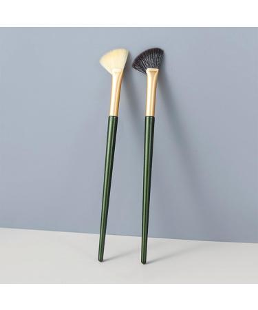 Angled Nose Contour Brush - Small Concealer & Eye Makeup Brushes (Black) | International Shipping Available - Buy Online on GoSupps.com