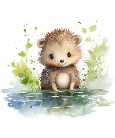 Dreamy Doodles | 4 Poster Set | Sweet Forest Animal Prints for Children's Rooms | High Quality A4 Wall Art | Baby Room Decoration - Buy Online on GoSupps.com