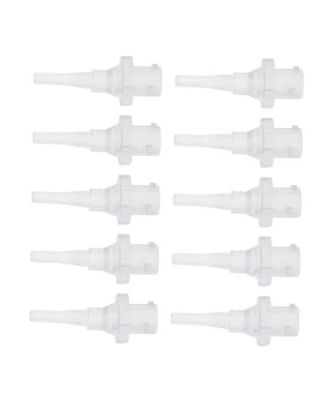 Gogogmee 10pcs Disposable Ear Washer Tips for Ear Cleaning Easy to Use and Store