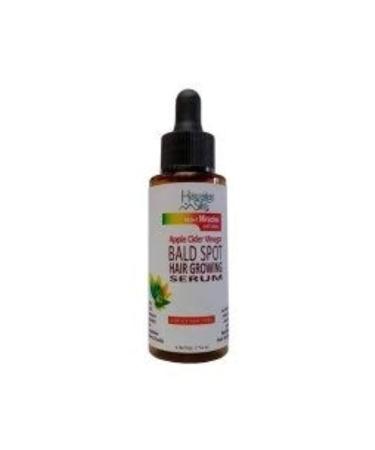 Hawaiian Silky Apple Cider Vinegar Bald Spot Recovery Serum 1.76 fl oz - with Black Castor Oil - Hair Growth Solution for All Hair Types - Good on Color Treated Hair