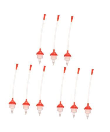 Healvian 9 Pcs Nasal Aspirator Baby Nose Baby Syringe Disposable Nose Aspirator for Infant Nose Aspirator Baby Nasal Suction Infant Nose Inhaler Practical Nasal Aspirator Remover 26X3.5X3.5CMx3pcs