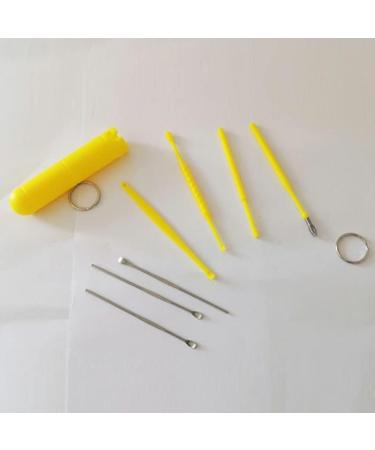 Stainless Steel Ear Cleaning Kit - 6/7pcs Earwax Removal Tools (Color A3) - Buy Online on GoSupps.com