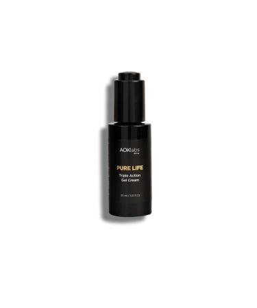 AOKlabs - Natural anti-wrinkle eye contour with hyaluronic acid 30ml I For firmer wrinkles bags and dark circles thanks to its triple anti-aging reducing and moisturizing effect.