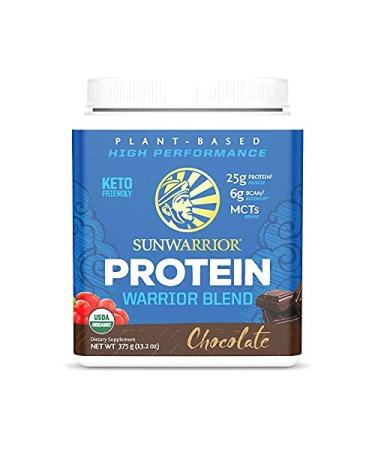 Sunwarrior Warrior Blend Protein Chocolate 13.2 oz (375 g)