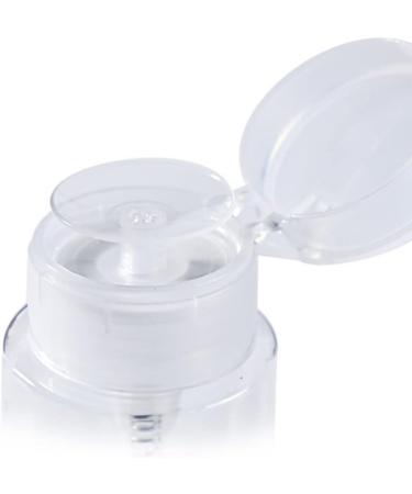 4 Pack Lockable 100ml Clear Pump Dispenser Bottles - Ideal for Travel Toner & Lotion - Perfect Cosmetic Organizer - Buy Online on GoSupps.com