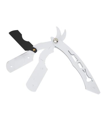 2PC Professional Barber Straight Razor Holder Foldable & Lightweight Manual Blade Rack for Home Salon Use - Buy Online on GoSupps.com