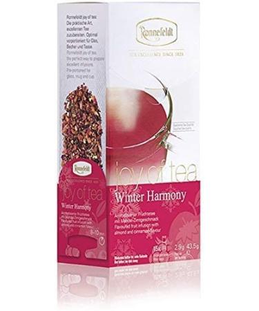 Ronnefeldt Winter Harmony "joy of tea" - Fruit tea almond-cinnamon 15 tea bags 43.5 g 15 pieces (1 pack)