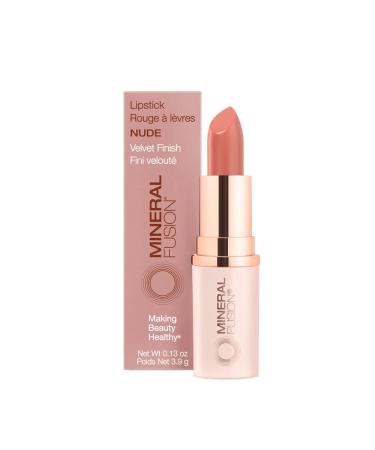 Mineral Fusion Lipstick, Nude, .14 Ounce