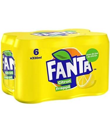 FANTA - Lemon Shake Pack of 6X33Cl - Unit - Special Offer - Buy Online on GoSupps.com