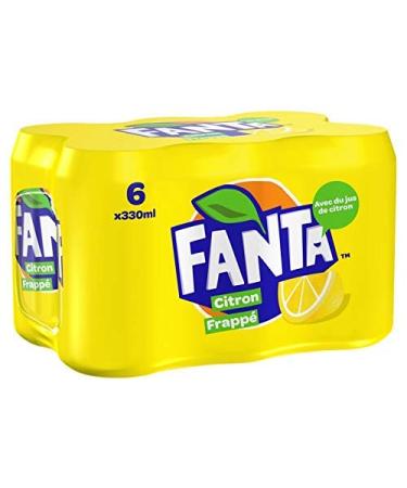 FANTA - Lemon Shake Pack of 6X33Cl - Unit - Free Delivery