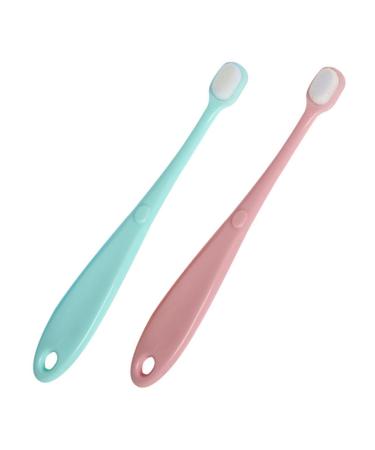 Beavorty 2pcs Toothbrush Baby Shower Gift Tooth Cleaning Brush Toothbrush Infant Tooth Cleaner