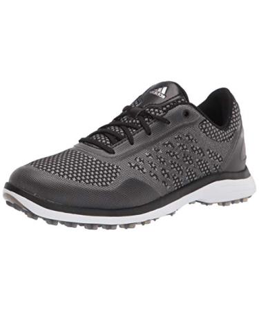 adidas Women's Fx4061 Golf Shoe 7 Core Black/Glory Grey/Ftwr White