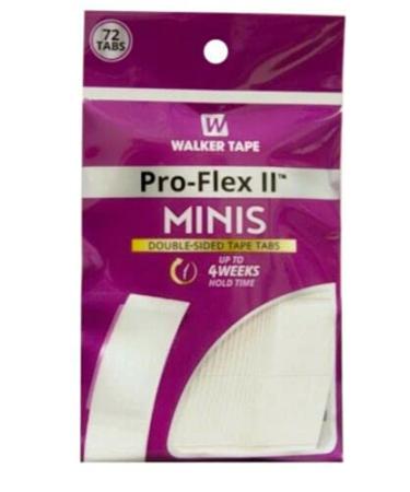 Walkers tape Pro-Flex ll mini's 72 per bag wig tape toupee tape