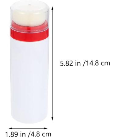 2pcs Portable Baby Talcum Powder Puff Dispenser Bottle - Mini Cosmetic Glitter Jar for Home & Travel - Buy Online on GoSupps.com