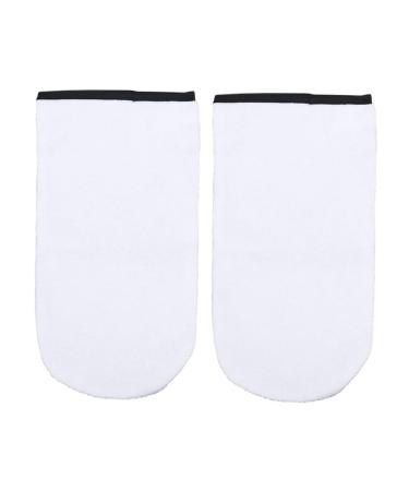 Beavorty De Cire Hydratants Pour Spa De Coton Insul s Pour Mains S ches Blanche Pour Maison Et Salon