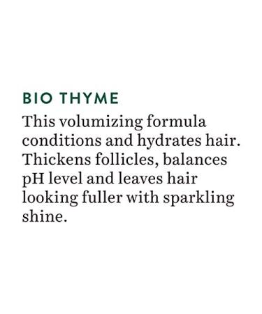 Organic Thyme Fresh Sparkle Conditioner for Fine & Thinning Hair | Revitalize & Nourish - International Shipping Available - Buy Online on GoSupps.com